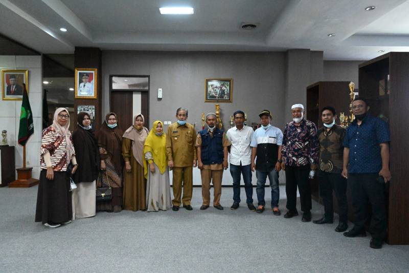 IKA SPP-Snakma Rappang Audiensi dengan Bupati Sidrap