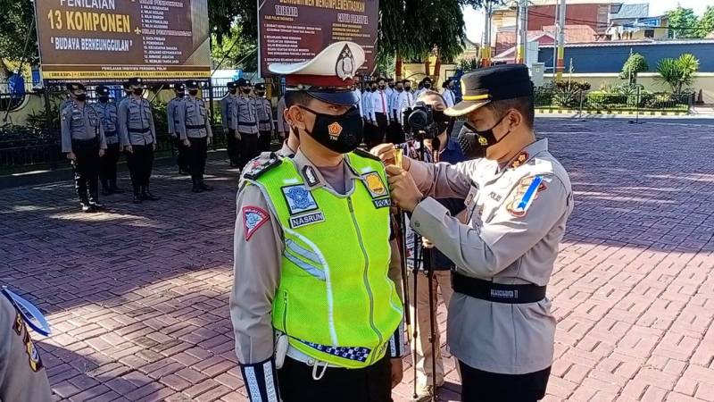 Kapolres Bantaeng Pimpin Apel Gelar Ops Keselamatan 2022