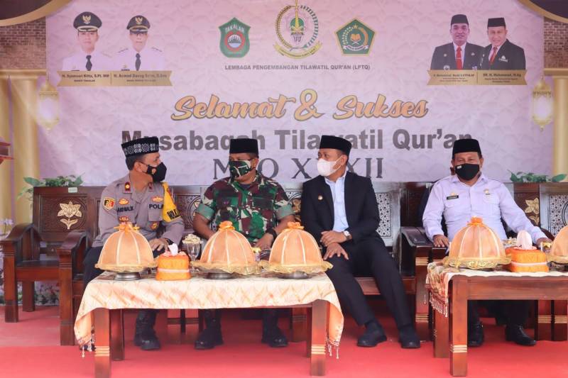 Wakapolres dan Bupati Hadiri Pembukaan MTQ Ke-32 Tingkat Kabupaten Takalar