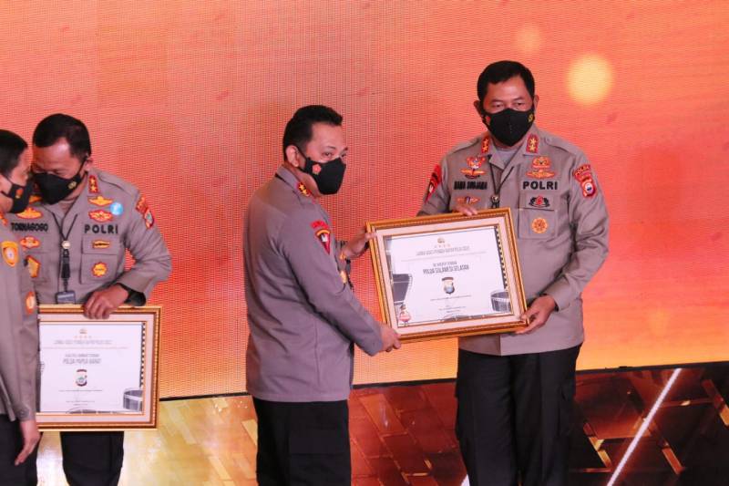 Polda Sulsel Terima Penghargaan Kapolri Kategori Video Ide Kreatif Terbaik