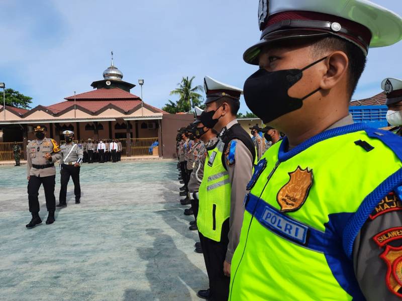 Polres Majene Gelar Operasi Keselamatan Mulai 1-14 Maret 2022