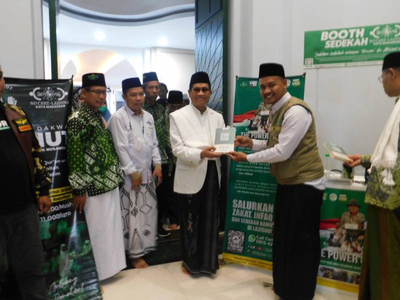PWNU Sulsel Apresiasi NU Care-Lazisnu Kota Makassar