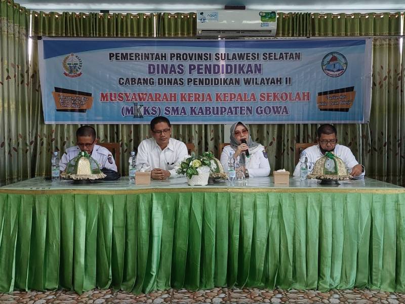 Pengurus MKKS SMA Kabupaten Gowa Siap Optimalkan Program Pendidikan Sulsel  