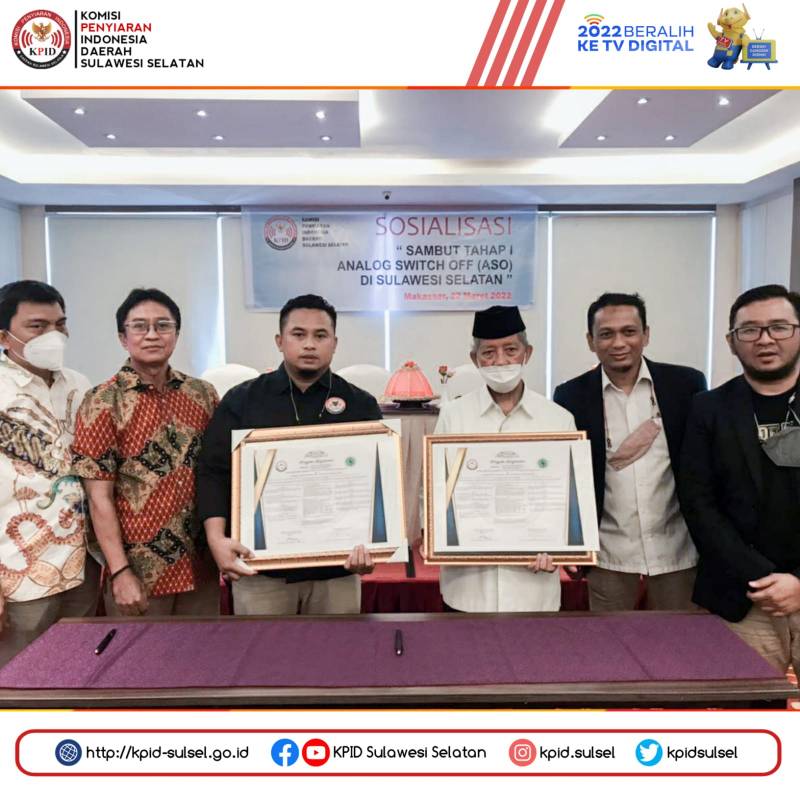 Sossialisasi Tahap 1 ASO KPID Sulsel Mou dengan MUI Susel