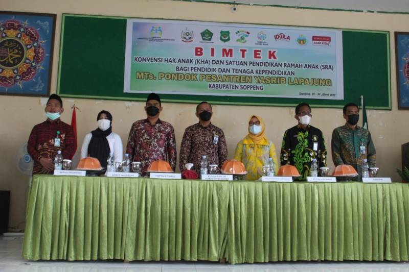 Demi Jamin Hak Anak, MTs. PP Yasrib Soppeng Gelar Bimtek