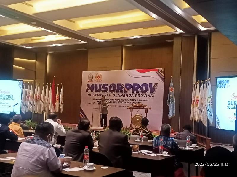 Tidak Hadiri Pembukaan MUSORPROV KONI Sulsel, Dukungan HM Roem ke Yasir Rupanya Masih Sebatas Lisan