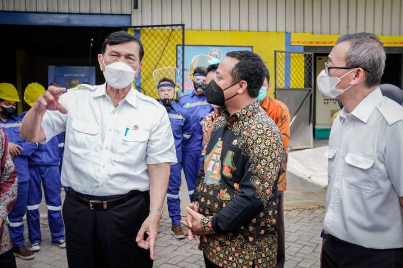 Layani 281 Fasyankes, Incenerator Sulsel Ini Dipuji Menko Marves Luhut