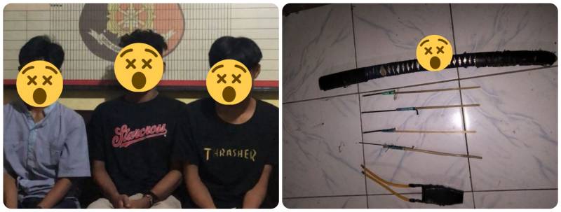 Polres Pelabuhan Amankan Tiga Pelaku Penyerangan Warga di Barukang
