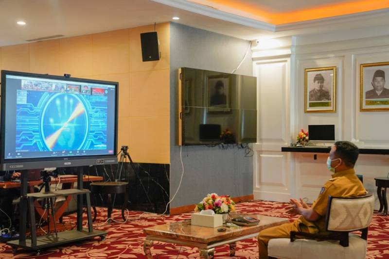 Hadiri Hari Otonomi Daerah Secara Virtual, Begini Harapan Gubernur Sulsel