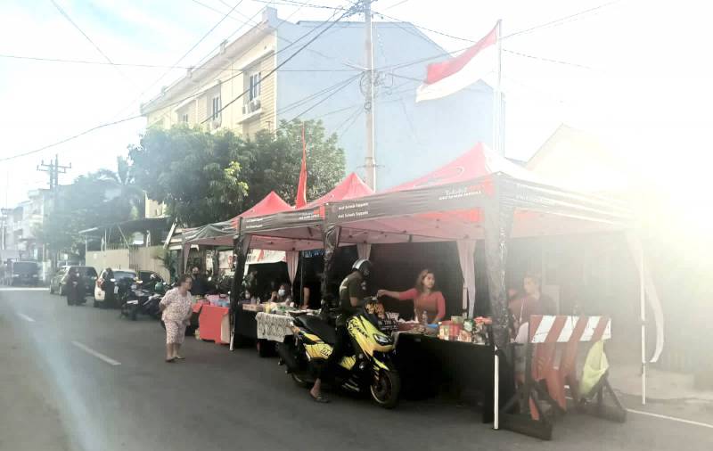 Ramadan, PDI Perjuangan Makassar Siapkan Stand Takjil Gratis Bagi Pelaku UMKM