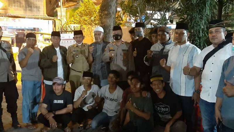 Redam Aksi Tawuran, Kubu Remaja Terlibat Perang Kelompok Didamaikan