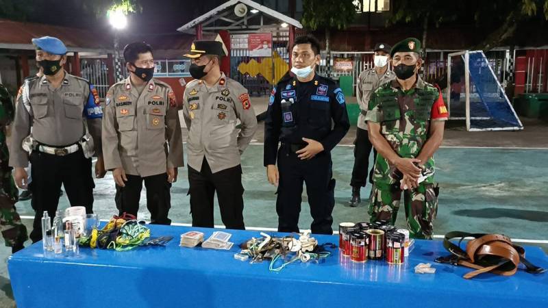 Razia di Rutan Klas 2B Pangkajene, Petugas Temukan Benda Berbahaya
