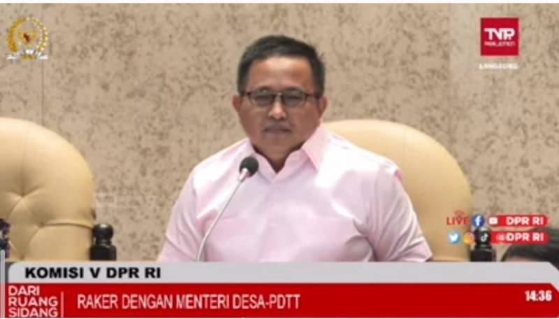 Raker Bersama Menteri Desa, Muhammad Fauzi Soroti Semrawutnya Rotasi Tenaga Ahli Pendamping Desa
