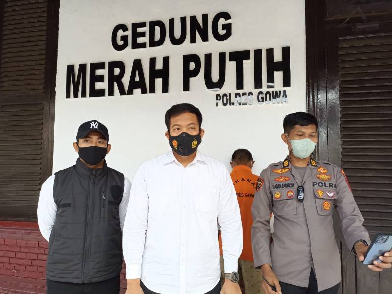 Polisi Amankan Pelaku Asusila Terhadap Anak Kandung di Gowa