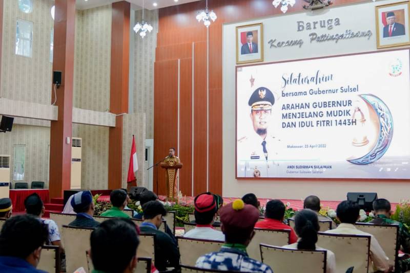Jelang Lebaran, Gubernur Silaturahmi Bersama Organisasi Masyarakat dan Mahasiswa