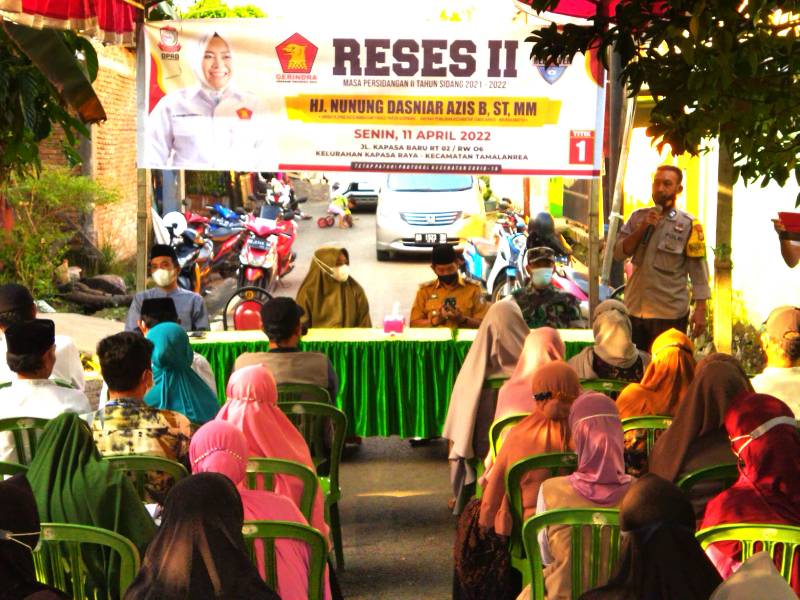 Nunung Dasniar Reses di Kapasa Raya
