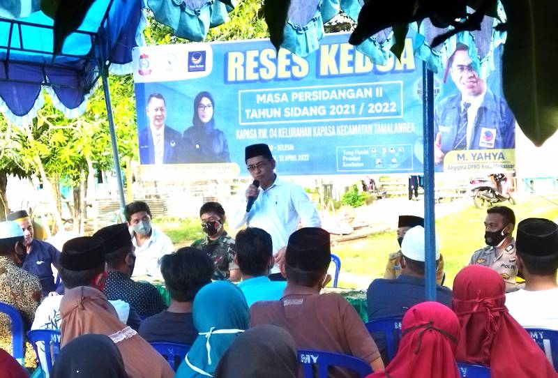 M Yahya Serap Aspirasi di Bangkala Kapasa Raya