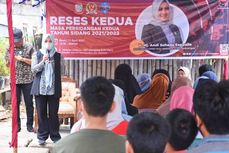 Andi Suhada Sappaile Terima Aspirasi Perbaikan Infrastruktur di Kecamatan Makassar