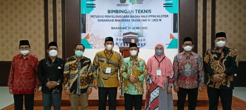 Kemenag dan Kemenkes Latih 71 Orang Petugas Haji Embarkasi Makassar
