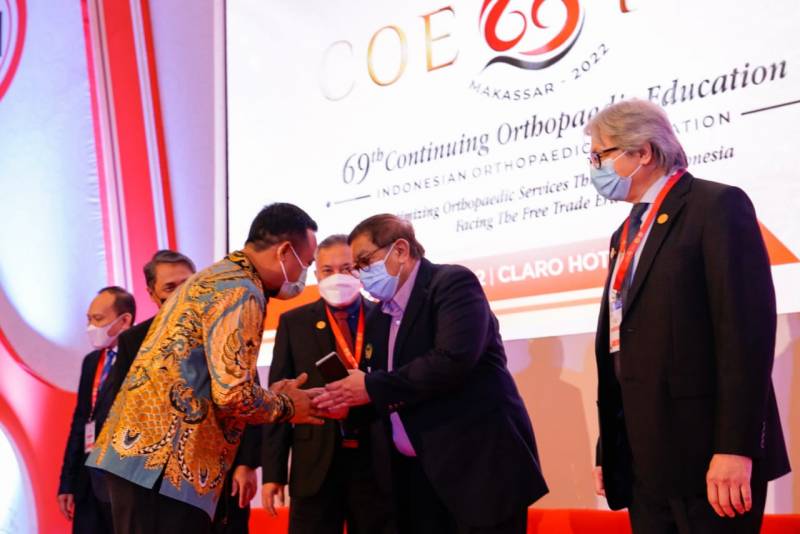 Gubernur Buka 69th COE Perhimpunan Dokter Spesialis Ortopedi dan Traumatologi Indonesia