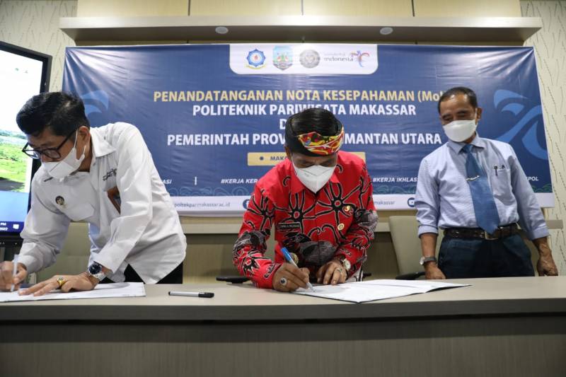Gubernur Kalimantan Utara Berkunjung Ke Kampus Politeknik Pariwisata Makassar