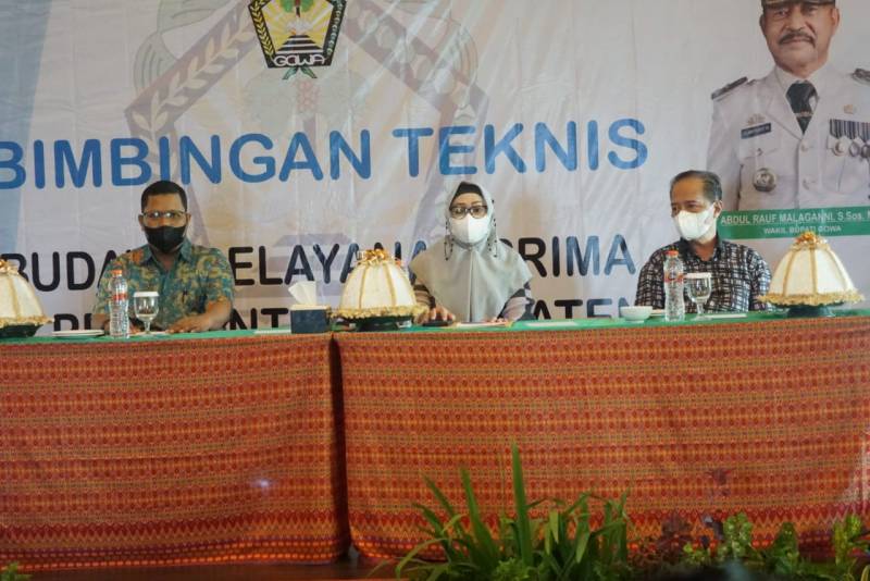 Ciptakan Pelayanan Prima, Pemkab Gowa Gelar Bimtek