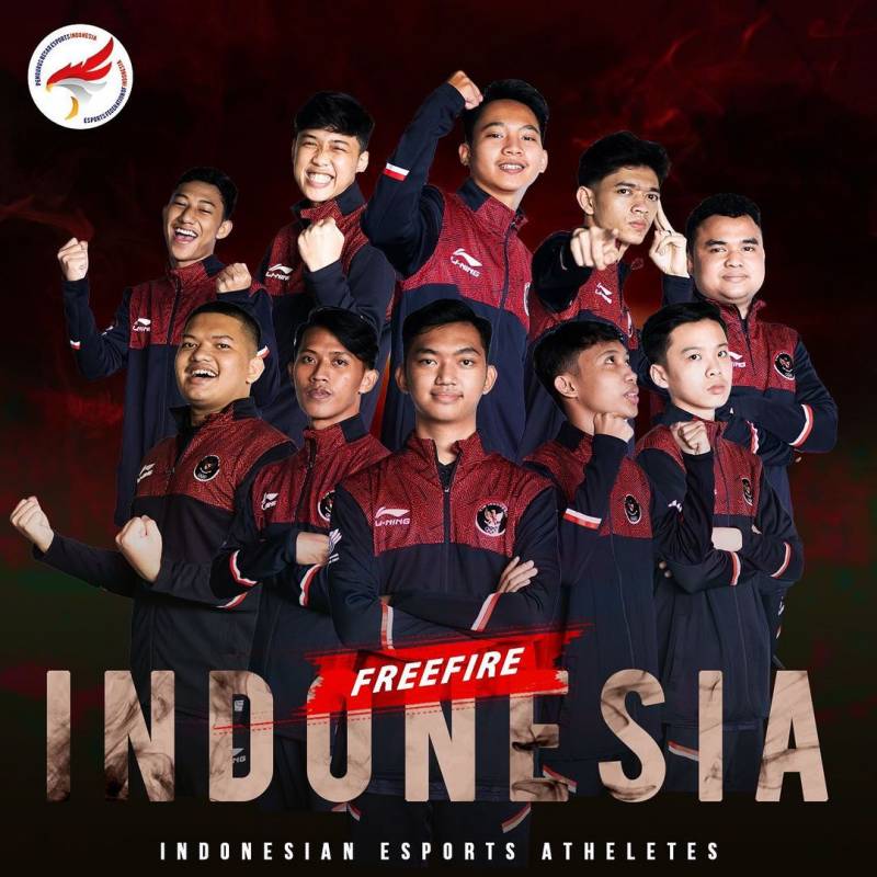 Diawali Tim Free Fire, Tim Esports Indonesia Siap Ukir Prestasi di SEA Games 