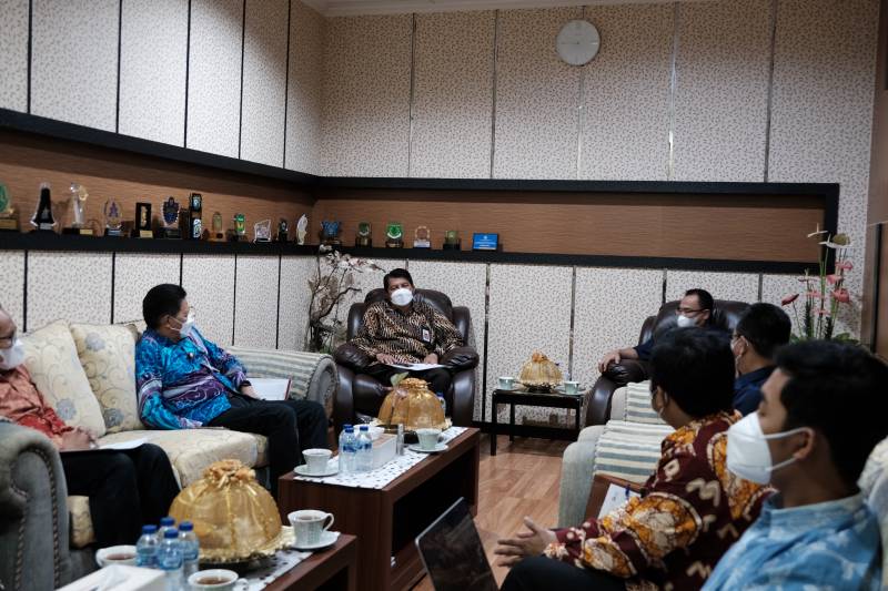 Pererat Silaturahmi, Kepala OJK Kanreg 6 Lawatan ke Kanwil DJPb Sulsel