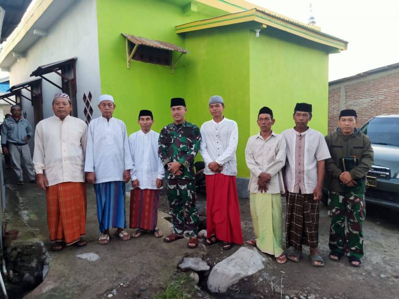 Dandim 1410/Btg Ajak Jamaah Siapkan Bekal Amal Sebelum Ajal Menjemput