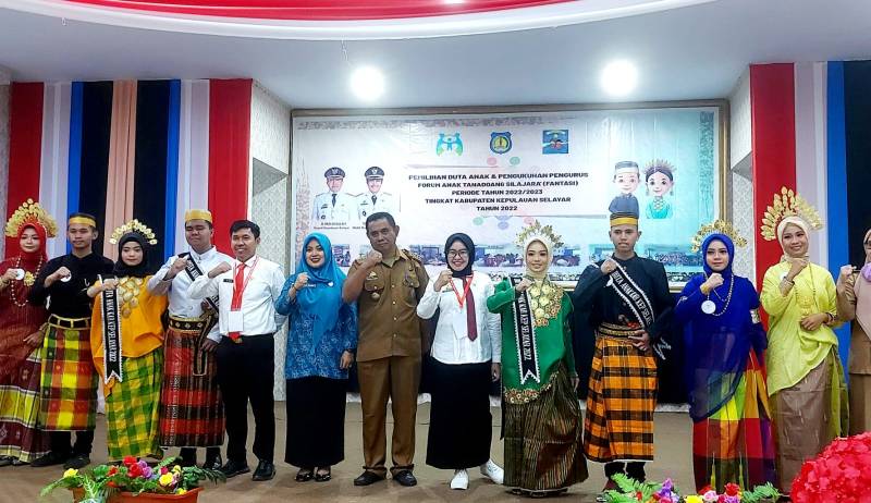Pemilihan Duta Anak Selayar Tahun 2022, Yusriani Anggun Sabet Juara