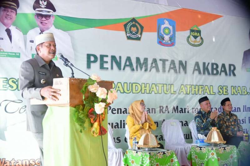 Diikuti Ratusan Peserta Didik, IGRA Soppeng Gelar Penamatan Akbar RA