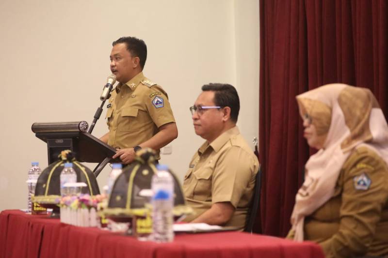 Bupati Bantaeng Buka Sosialisasi Bimtek Pengawasan Perizinan Berusaha Berbasis Resiko