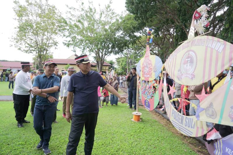 Buka Festival Layang-layang Polres Luwu, Bupati: Bagian Dari Budaya Kita