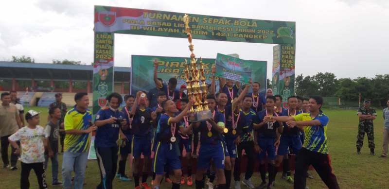 Juara, Ponpes Ar Rahman Wakili Pangkep Piala KASAD Tingkat Provinsi