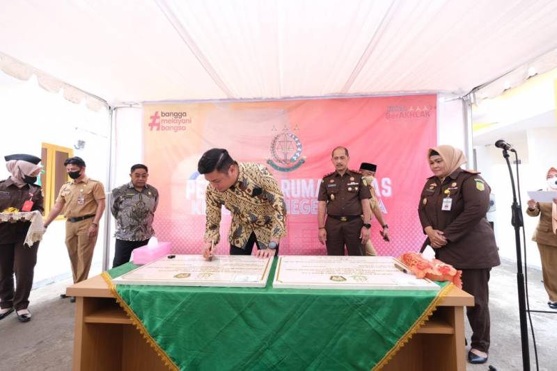 Adnan: Pembangunan Rumah Dinas Kejari Bukti Kekompakan Forkopimda dan Pemkab