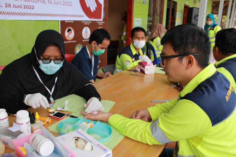 Peringati Hari Donor Darah Sedunia, Masmindo Gelar Kegiatan Donor Darah di Site Awak Mas