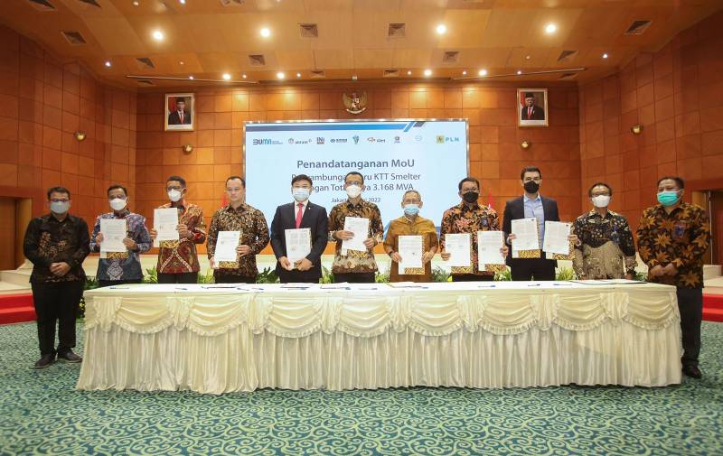 PLN Siap Listriki 6 Smelter di Sulawesi Sebesar 3.168 MVA
