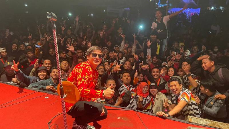 Tenri Indah Darmawangsyah Gelar Jalan Sehat, Undang Tipe-X Guncang Malino Highland