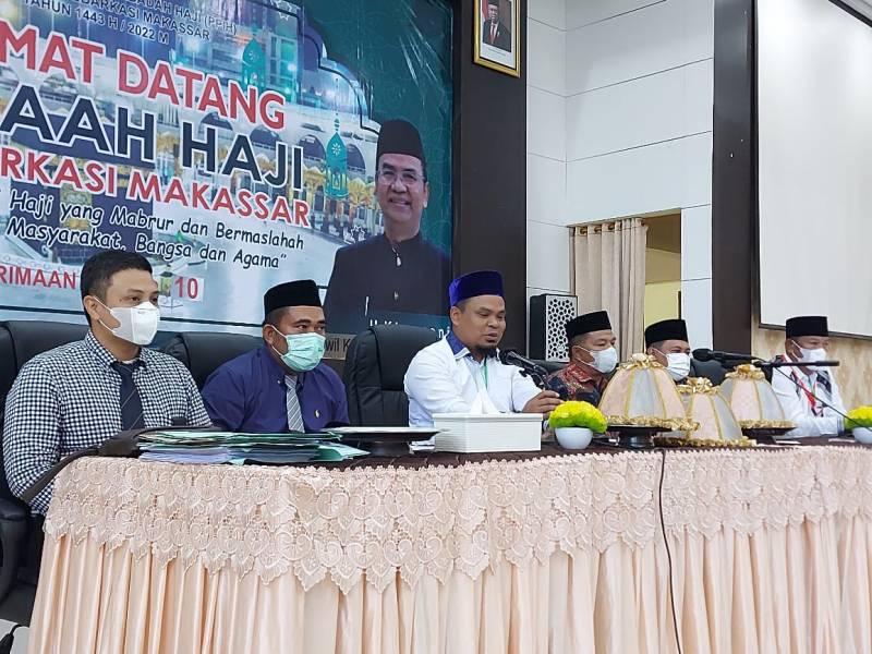 Wabup Enrekang Apresiasi PPIH Embarkasi Makassar