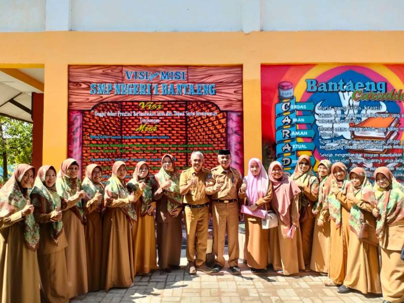 SMPN 1 Bantaeng Siap untuk Adiwiyata Nasional