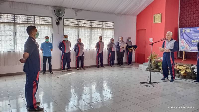 Sambut HUT RI dan Dharma Karya Dhika ke-77, Rutan Klas IIB Enrekang Gelar Porseni