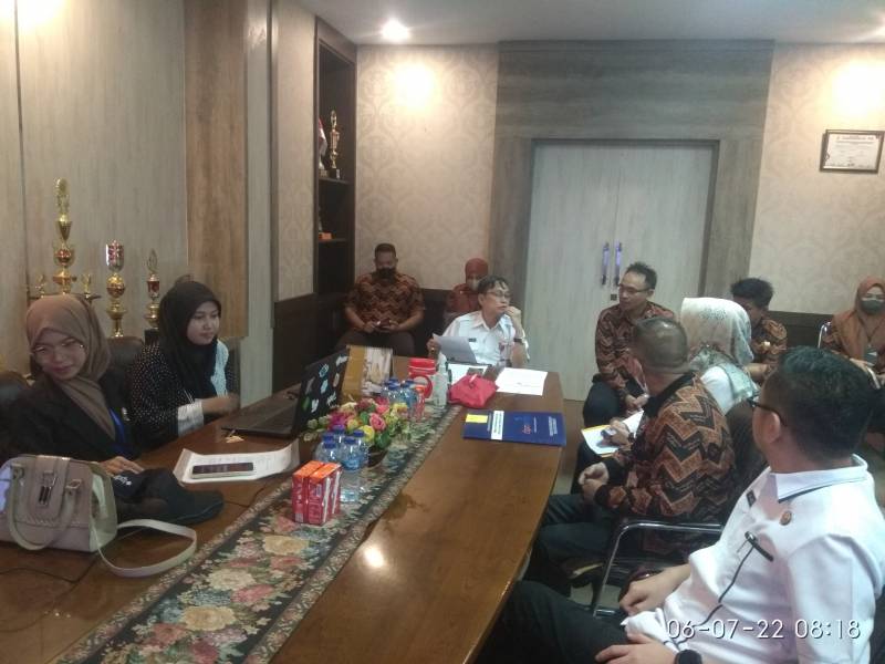 Tim Surveyor Kementerian Investasi Sambangi DPM-PTSP Provinsi Sulsel