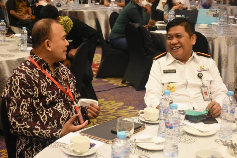 Amson Padolo Hadiri Evaluasi dan Pendampingan Pengelolaan SP4N-LAPOR! Pemda 2022