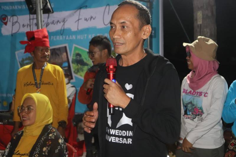 Pokdarwis Desa Bontolebang Kerjasama Disparbud Gelar Fun Camp
