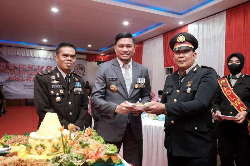 Bupati Gowa Ajak Kepolisian Bersama-sama Majukan Daerah