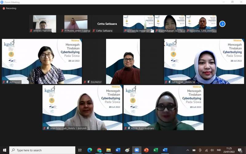 Cegah Cyberbullying pada Siswa, KGSB Bekali Guru Solusi Preventif dan Efektif