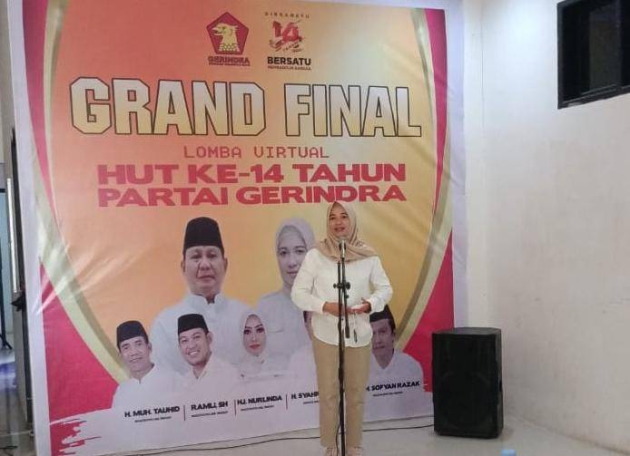 Semarak Lomba Warnai Peringatan HUT ke-14 Partai Gerindra di Pangkep