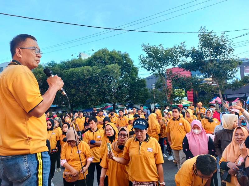 Hanura Sulsel Ramaikan CFD Boulevard Makassar Hanura Sulsel Ramaikan CFD Boulevard Makassar