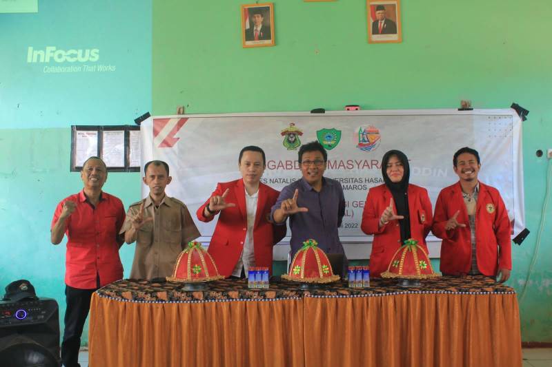 Lagi, Tim Pengabdian Unhas Sosialisasi Pendidikan Politik di Maros