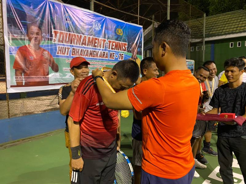 Bupati Bantaeng Harapkan Turnamen Tenis Lapangan Jadi Momentum Silaturahim